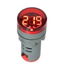 LED Kỹ Thuật Số Đo Điện Áp AC - 22mm Đỏ Loại Tròn