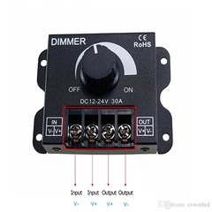 Mạch Chỉnh Độ Sáng LED 12-24V 30A