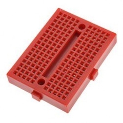 Red mini breadboard