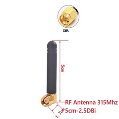 RF Antenna 315Mhz 5cm-2.5DBi