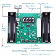 Mạch Kiểm Tra Dung Lượng Pin 18650 XH-M240