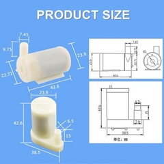 Động Cơ Bơm Nước Chìm Ver DC3V-5V