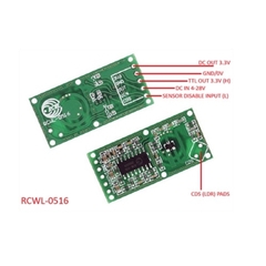 Mạch Cảm Biến Chuyển Động Vi Sóng RCWL-0516