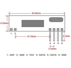 Mạch Thu Sóng RF RXB12 315Mhz