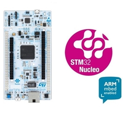 STM32 Nucleo-144 development board with STM32F767ZI MCU