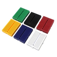 Red mini breadboard