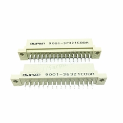 DIN 41612 Dual Row 20Pin female header straight