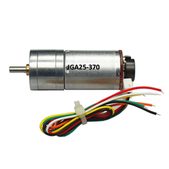 Động cơ điều khiển mô-tơ có encorder JGA25-370 12V 100 vòng