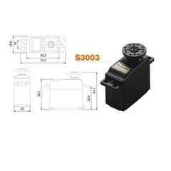 Động Cơ Servo Futaba S3003 360 Độ