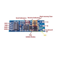 Mạch Chuyển Đổi UART TTL Sang RS485 2 Chiều