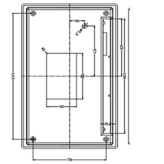 Hộp Nhựa Din Rail KW-28