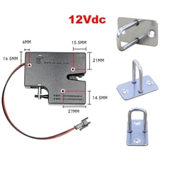 Khóa Điện Từ EL-01 12VDC