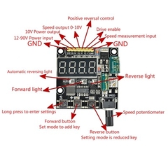 Bo động cơ đảo ngược PWM Speed