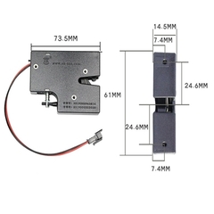 Khóa Điện từ  EL-02 5Vdc