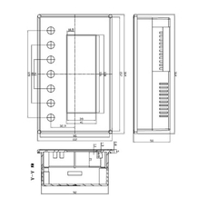 Hộp Nhựa Din Rail KW-28
