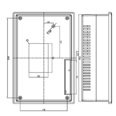 Hộp Nhựa Din Rail KW-27-1
