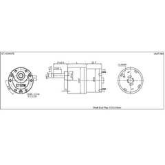 Động cơ mô-tơ ET-SGM37E 6VDC 90 vòng