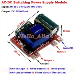 AC-DC Buck Step Down 5V-600mA