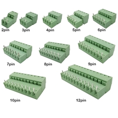 Bộ Terminal 15EDG 3.81mm 8-Pin Chân Cong