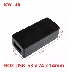 Hộp Nhựa KW-40 Màu Đen