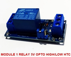 Mạch 1 RELAY 5V-10A Kích Mức Thấp Cao HTC