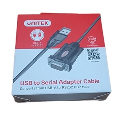 Cáp Chuyển USB sang cổng COM RS232 Unitek Y105