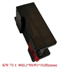 Hộp Nhựa KW-72-1 Màu Đen