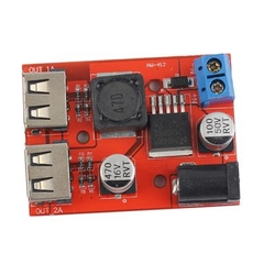 Mạch Hạ Áp DC 5V 2 Ngõ USB