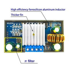 Mạch Điều Chỉnh Điện Áp  ZK-4KX 0.5-30V 4A