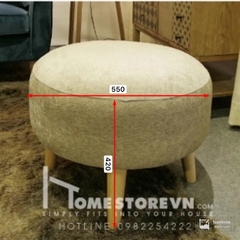 Đôn tròn mặt liền D= 55cm - DN4