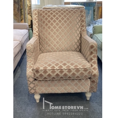 Sofa đơn tay vát lưng cao - Vải 3D - SFD15