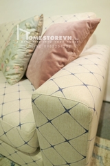Sofa tay thẳng thấp tựa lưng rời dài 1m8 - SF23