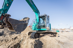 KIỂM TRA CHẠY THỬ MÁY XÚC ĐÀO KOBELCO SK85MSR-7