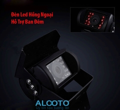 COMBO CAMERA LÙI + MÀN HÌNH 7 INCH CHO XE TẢI , XE CÔNG TRÌNH 12V - 24 V