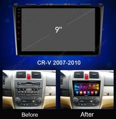 MÀN HÌNH ANDROID CHẠY SIM 4G 10.1 ICNH THEO XE HONDA CRV 2007 - 2010