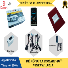ĐỀ NỔ TỪ XA VINFAST LUX A + ĐỊNH VỊ 4G