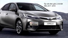 TỔNG HỢP ĐỒ CHƠI, PHỤ KIỆN THEO XE ALTIS 2017- 2018