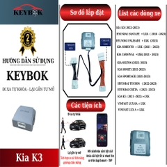 TỰ ĐỘNG KHOÁ MỞ CỬA KIA K3 2022 - 2024 KEYBOX