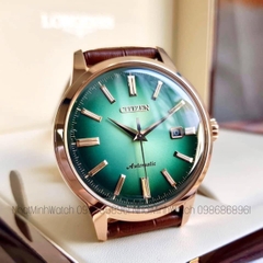CITIZEN 41mm Nam NK0002-14W Automatic Leather Men’s Watch