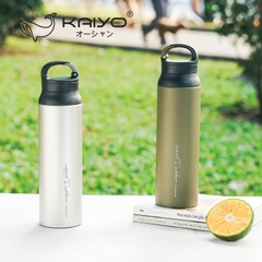 Bình giữ nhiệt chân không inox 304 có lưới lọc trà Kaiyo dung tích 800ml