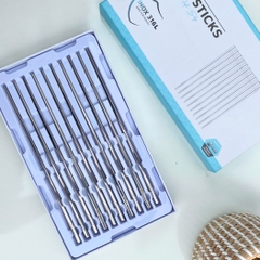 10 đôi đũa inox 316 Haatz