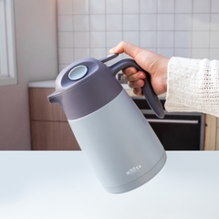 Bình ủ nhiệt pha trà Ongi Haatz inox cao cấp 316 có phin lọc dung tích 1500ml