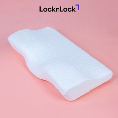 Gối Memory Foam 50D LocknLock HLW114 (62 x 34 x 10 cm) cao su non đàn hồi cao êm ái và hỗ trợ tối ưu cho cổ và vai