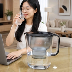 Bình lọc nước đa năng Kaiyo dung tích 4.2L loại bỏ 99% tạm chất, kim loại nặng