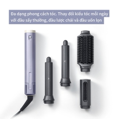 Máy tạo kiểu tóc LocknLock Multi Hair Styling Dryer ENA526GRY