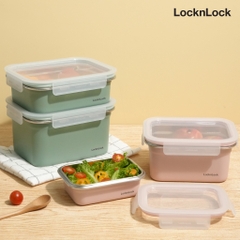 Hộp đựng thực phẩm bằng thép không gỉ inox 304 LocknLock LST512- LST513 - LST514- LST516