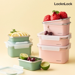 Hộp đựng thực phẩm bằng thép không gỉ inox 304 LocknLock LST512- LST513 - LST514- LST516