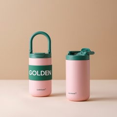 Bình Giữ Nhiệt LocknLock Fold Grip Tumbler Tay Cầm Gập LHC4435/LHC4436