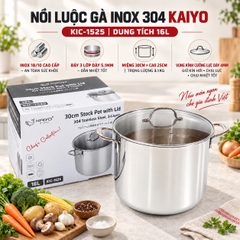 Nồi luộc gà inox 304 KAIYO