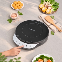 Bếp từ đơn lõi đồng Kaiyo dáng tròn model KIH-426 công suất 1800W